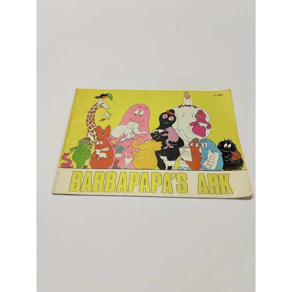 Barbapapa's Ark Tinson and Taylor 1974β Vintage PB Children's Book Scholastic